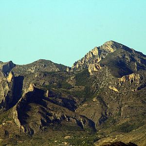 Montañas, Alicante